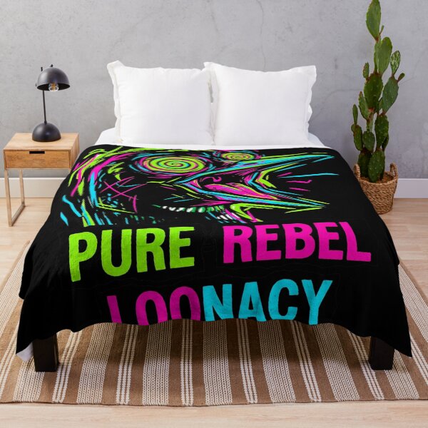 Item preview, Pure Rebel Loonacy – Psychedelic Crow Punk Art (3) designed and sold by WallaceSilvaART.