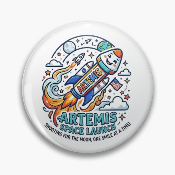 Item preview, ARTEMIS SPACE LAUNCH designed and sold by likbatonboot.