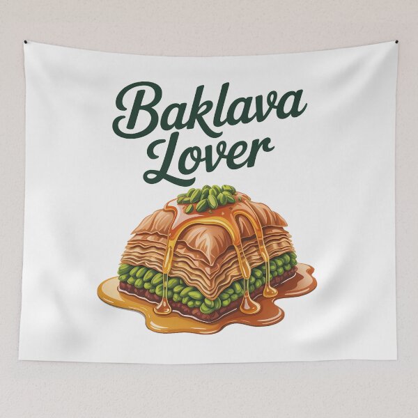Item preview, Baklava Lover Dessert Casual Turkish Food designed and sold by TyraYoung.