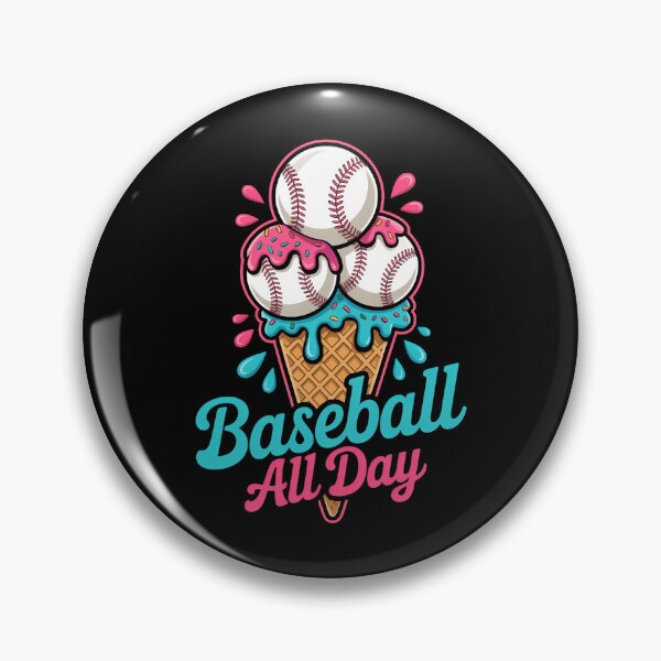 Item preview, Baseball All Day Baseball Home Plate Ice Cream designed and sold by TyraYoung.