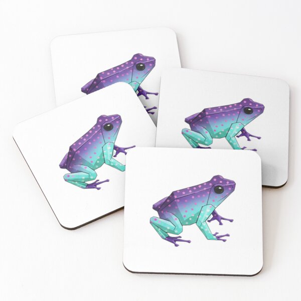 Item preview, Galactic Frog Sticker – Purple Frog Illustration with Spots for Space Fans designed and sold by bsbd-action.