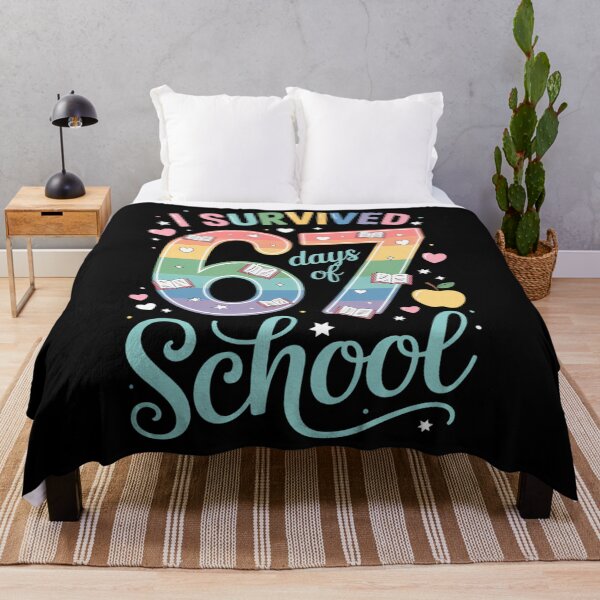 Item preview, 100 Days of School I Survived 67 Days of School Teacher 67 designed and sold by TyraYoung.