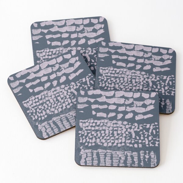 Item preview, Three Grains Textured Monoprint - Dusk + Dust designed and sold by Irene Estelle.