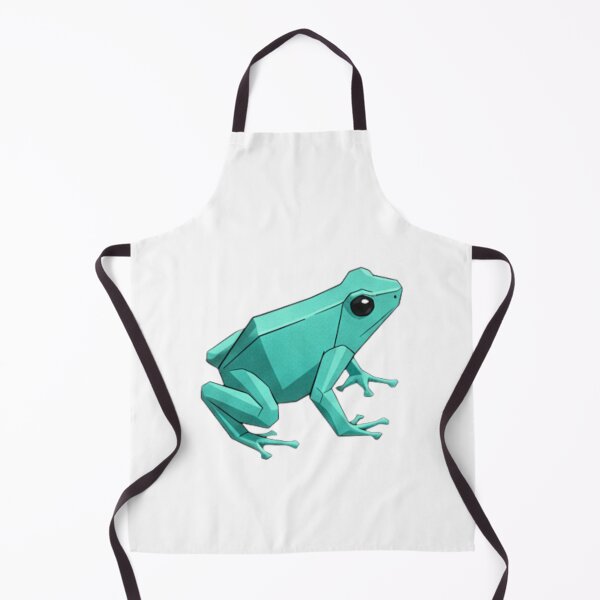 Item preview, Turquoise Frog Sticker – Minimalist Aqua Green Frog Design for Lovers of Simplicity designed and sold by bsbd-action.