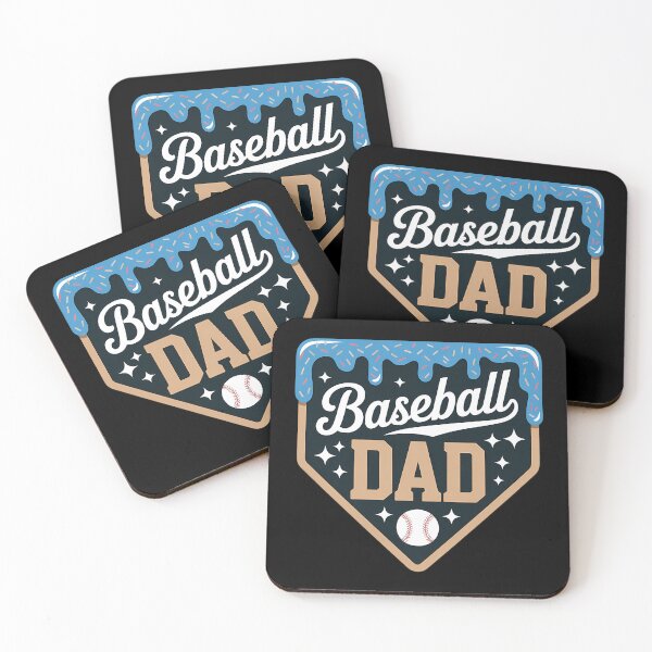 Item preview, Baseball Drip Dad Ice Cream Home Plate Baseball Fathers Day designed and sold by TyraYoung.