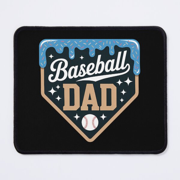 Item preview, Baseball Drip Dad Ice Cream Home Plate Baseball Fathers Day designed and sold by TyraYoung.