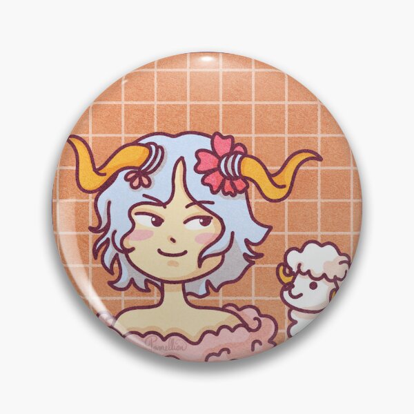 Item preview, Celestial Zodiac - Aries - cute girl and lamb designed and sold by LilysAAtelier.