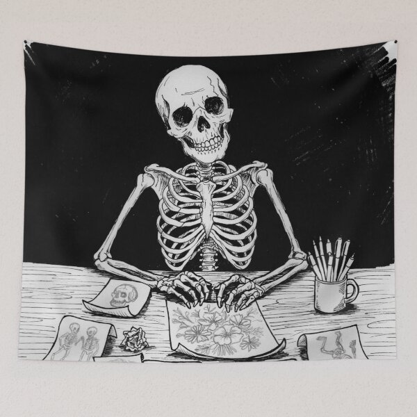 Item preview, Bones and Burnout designed and sold by NCZKI.