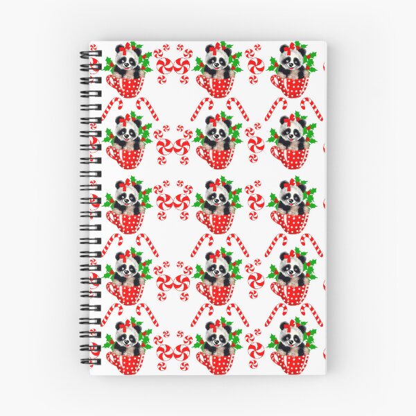 Item preview, Panda Christmas red designed and sold by MandiArtist.