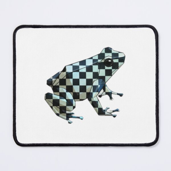 Item preview, Chess Frog Sticker – Frog Design with Checkered Pattern for Retro Style Fans designed and sold by bsbd-action.