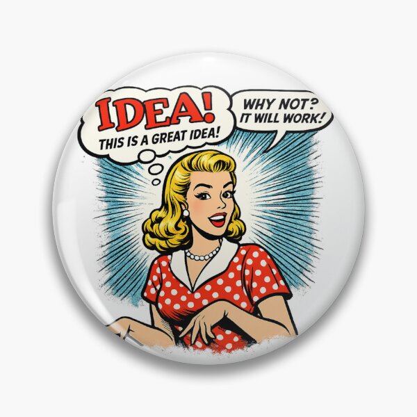 Item preview, Pop Art Retro Comic Woman Motivation Design Entrepreneurs designed and sold by RickE.