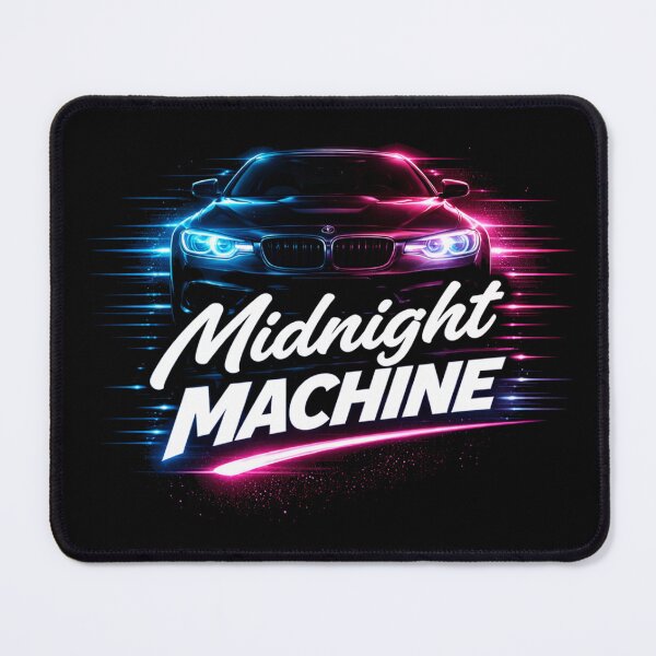 Item preview, Midnight Machine Neon Car Art designed and sold by JalwaWear.