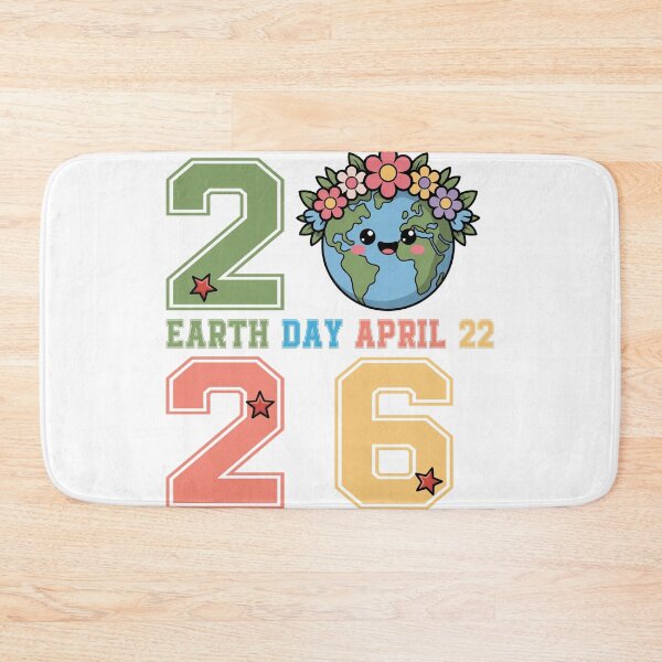 Item preview, Funny April 22 Happy Earth Day Floral Planet designed and sold by QuiteOrbit.