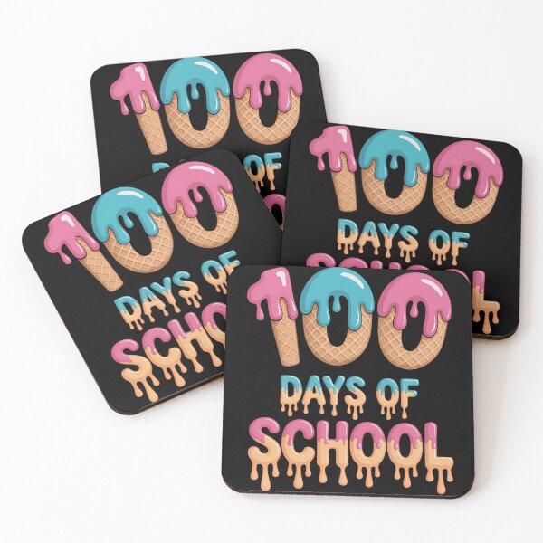 Item preview, 100 Days of School Kids Boys Ice Cream Drip 100th Day designed and sold by TyraYoung.