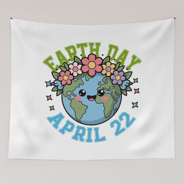 Item preview, April 22 Earth day designed and sold by QuiteOrbit.