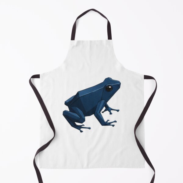 Item preview, Deep Blue Frog Sticker – Elegant Blue Frog Illustration for Sea Lovers designed and sold by bsbd-action.