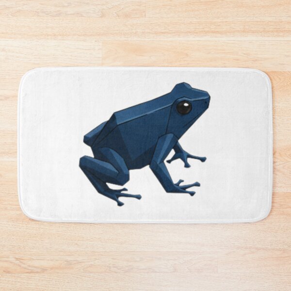 Item preview, Deep Blue Frog Sticker – Elegant Blue Frog Illustration for Sea Lovers designed and sold by bsbd-action.