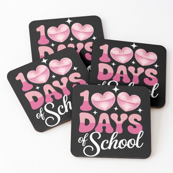 Item preview, 100 Days of School Teacher Disco Hearts 100th Day of School designed and sold by TyraYoung.