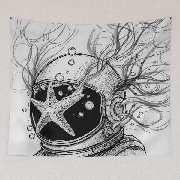 Item preview, Asteroidea Astronaut designed and sold by NCZKI.