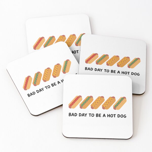 Item preview, Bad Day To Be A Hot Dog Fast Food Graphic designed and sold by TyraYoung.