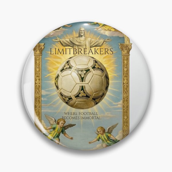 Item preview, Sacred Brazil Football T-shirt designed and sold by LIMITSBREAKERS.