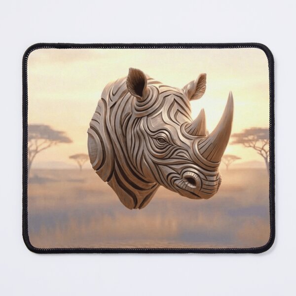 Item preview, Sunset Savanna Collection: African Rhino designed and sold by Aetherium Studio Artworks.