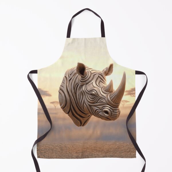 Item preview, Sunset Savanna Collection: African Rhino designed and sold by Aetherium Studio Artworks.