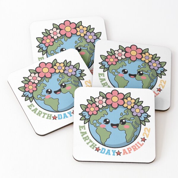 Item preview, Cute Earth Day Floral Planet designed and sold by QuiteOrbit.