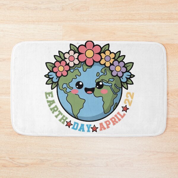 Item preview, Cute Earth Day Floral Planet designed and sold by QuiteOrbit.
