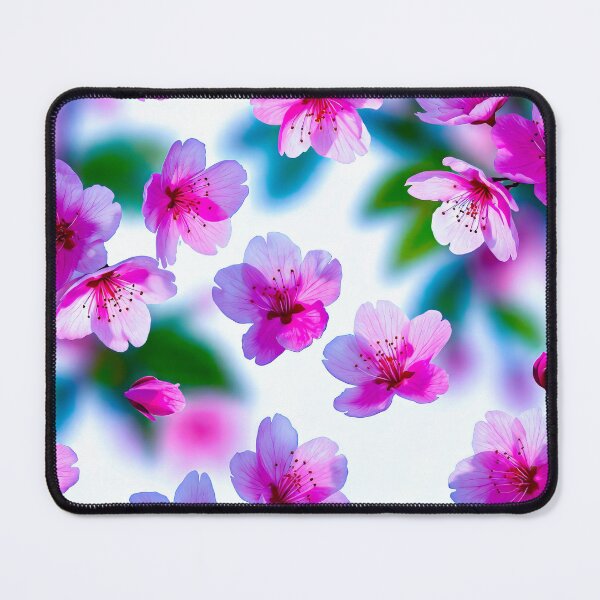 Item preview, Falling Magenta Hot Pink Sakura Cherry Blossom Flowers designed and sold by MaisonMaroMara.