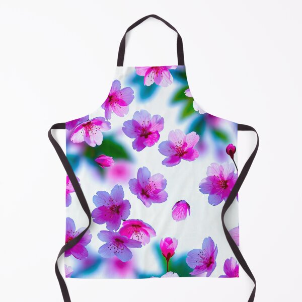 Item preview, Falling Magenta Hot Pink Sakura Cherry Blossom Flowers designed and sold by MaisonMaroMara.