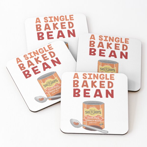 Item preview, Sketchup: A Single Baked Bean designed and sold by SketchupComedy.