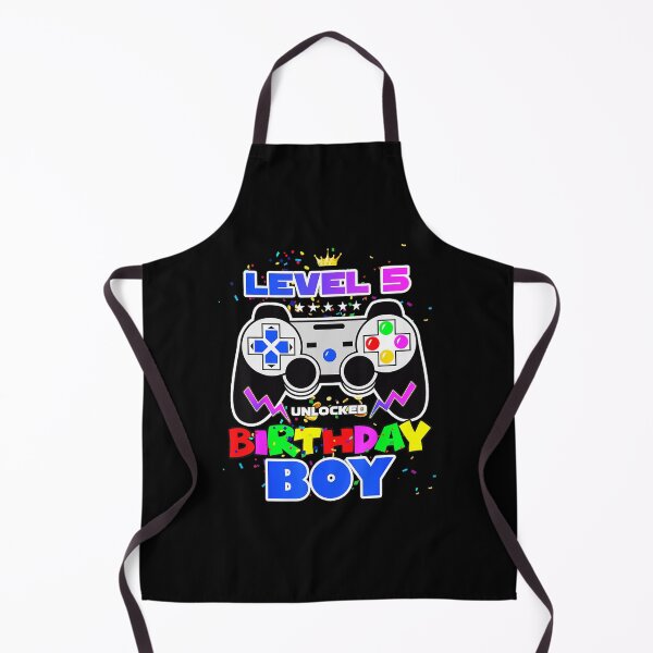 Item preview, Level 5 Unlocked Gamer Birthday Boy Level Up designed and sold by FGTV2021.