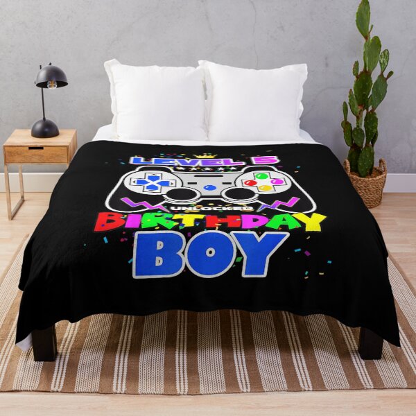 Item preview, Level 5 Unlocked Gamer Birthday Boy Level Up designed and sold by FGTV2021.