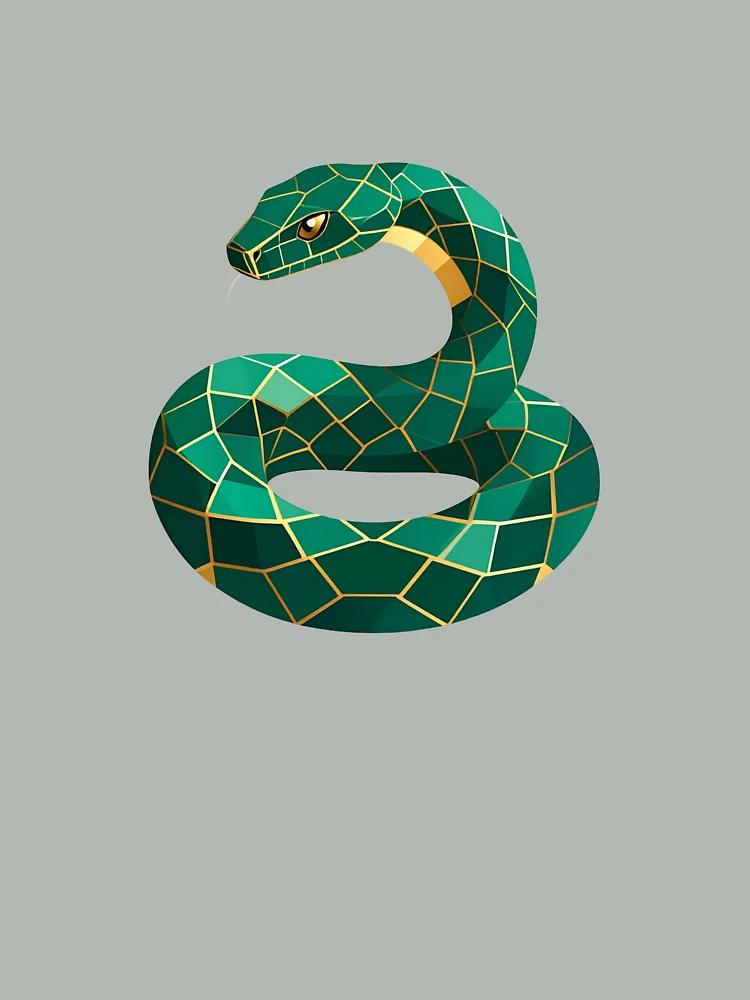 Thumbnail 4 of 4, Boxy T-Shirt, Geometric Python Coder Icon designed and sold by Amazing-Gadgets.