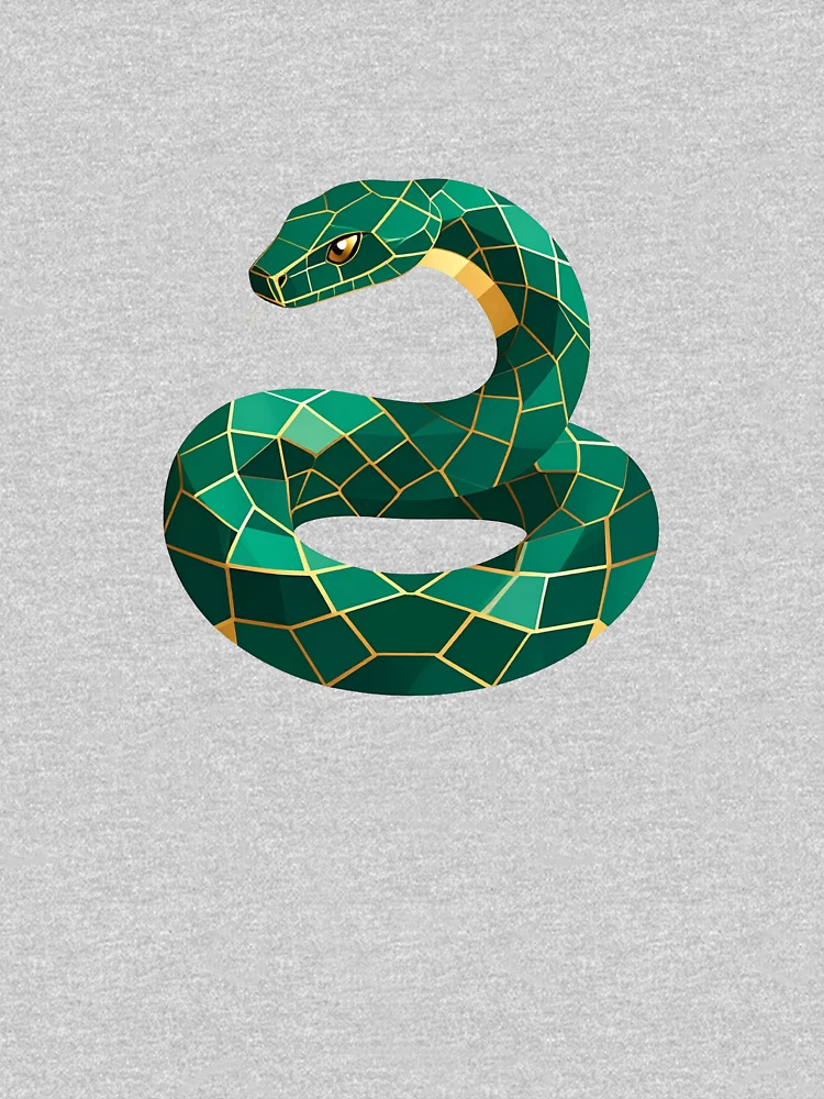 Thumbnail 7 of 7, Classic T-Shirt, Geometric Python Coder Icon designed and sold by Amazing-Gadgets.