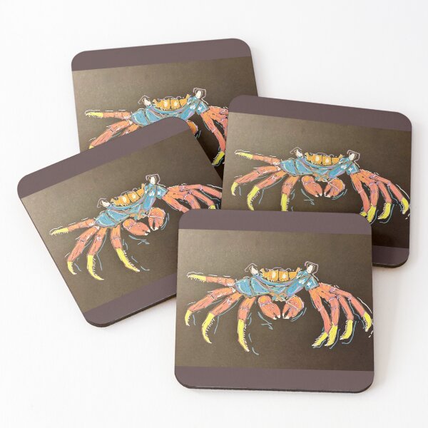 Item preview, Galapagos Sally Lightfoot crab designed and sold by junehog.