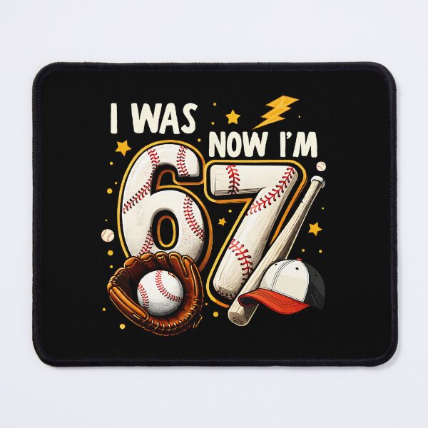 Item preview, I Was 6 Now I’m 7 Baseball Birthday Boy Funny designed and sold by miaa-artistshop.