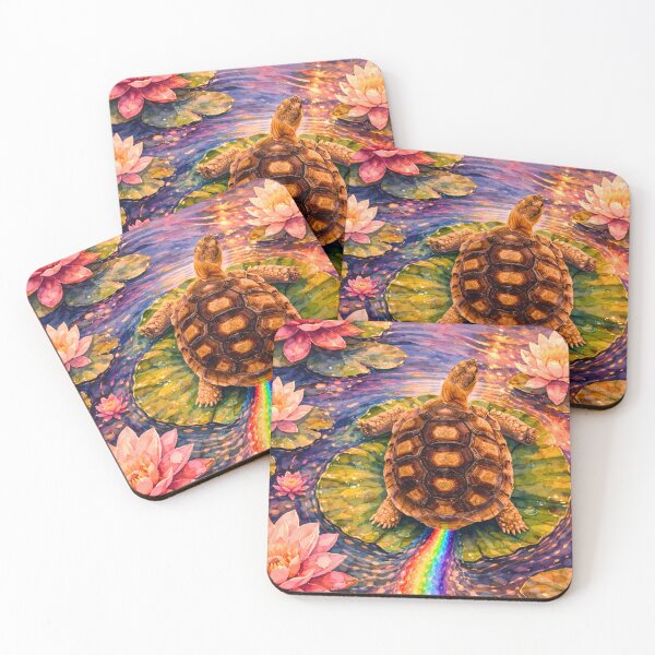 Item preview, Make a rainbow and follow your bliss turtle designed and sold by Sulcata Studio.