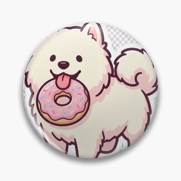 Item preview, Samoyed Strawberry Donut designed and sold by EternalWz.