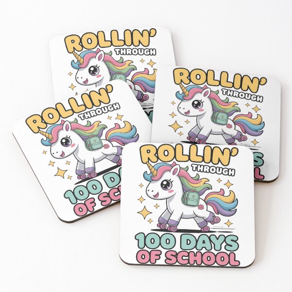Item preview, 100 Days of School Girls Teacher 100th Day of School Unicorn designed and sold by TrinaEspinoza.