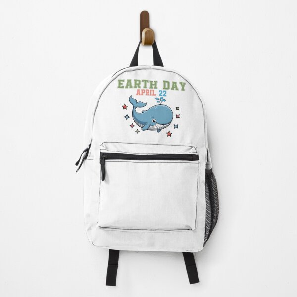 Item preview, Earth Day Cute Whale Save Ocean Environmental Design designed and sold by QuiteOrbit.