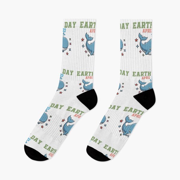 Item preview, Earth Day Cute Whale Save Ocean Environmental Design designed and sold by QuiteOrbit.