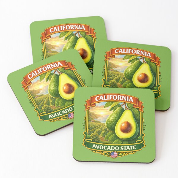 Item preview, California - The USA Avocado State designed and sold by Myra365Art.