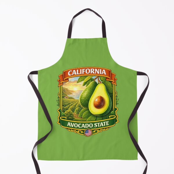 Item preview, California - The USA Avocado State designed and sold by Myra365Art.