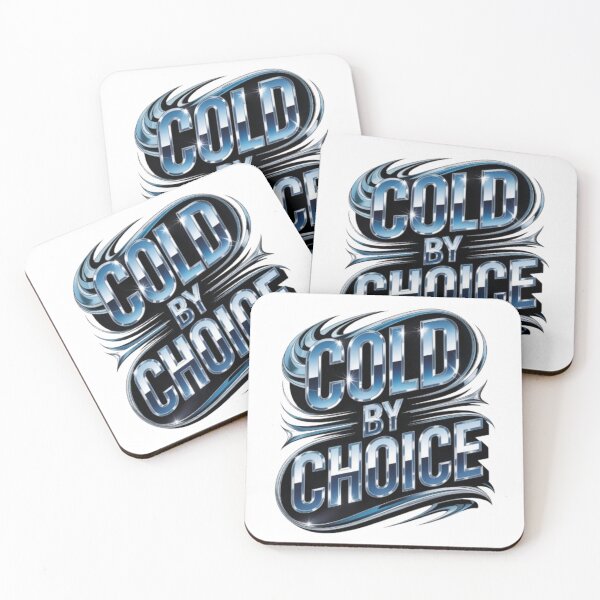 Item preview, Cold by Choice – Minimal Ice Streetwear Graphic designed and sold by NewUSShop.