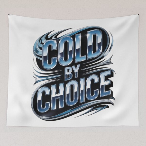 Item preview, Cold by Choice – Minimal Ice Streetwear Graphic designed and sold by NewUSShop.
