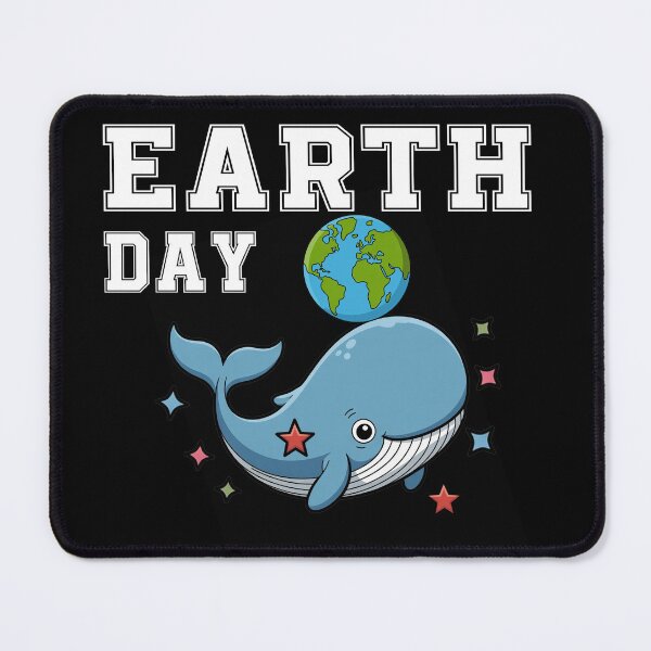 Item preview, Cute Whale Planet Protector Environmental Awareness  designed and sold by QuiteOrbit.