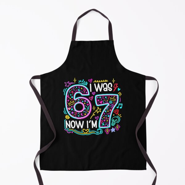 Item preview, I Was 6 Now I’m 7 Fun Birthday Doodle  designed and sold by gladysenglish.
