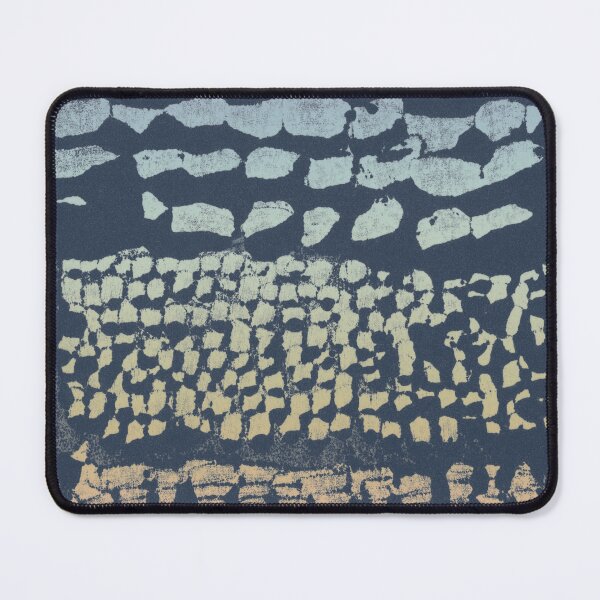 Item preview, Three Grains Textured Monoprint - Dusk + Rainbow Sorbet designed and sold by Irene Estelle.
